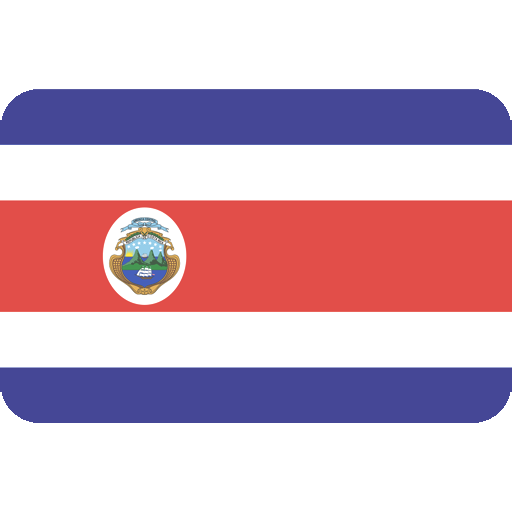 Costa Rica Coutry Flag for Zakrzewicz Selection