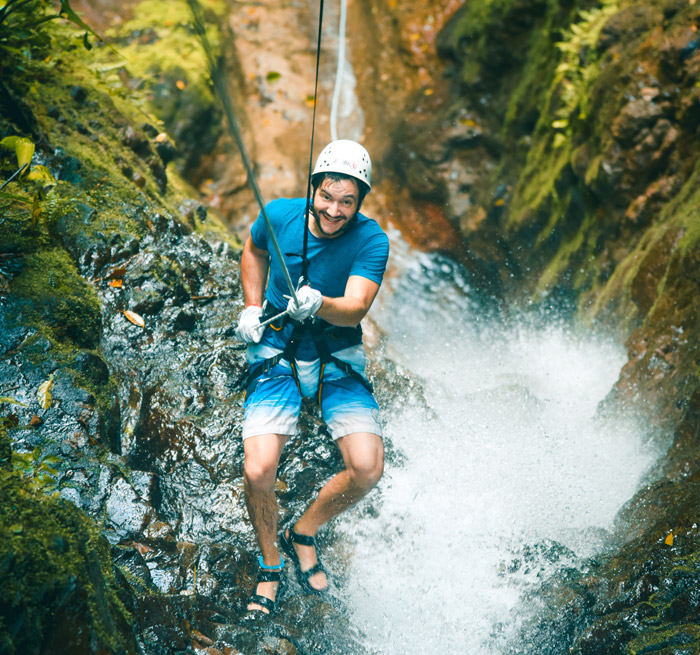 Lost Canyon Costa Rica, Canyoning, nature, animals, hiking, adventure Lost Canyon from La Fortuna / Arenal - Costa Rica